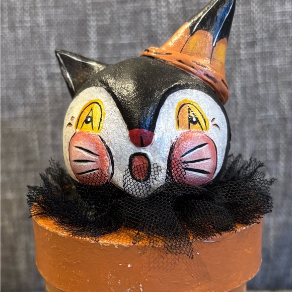 Lori Sessions Johanna Parker Collab Halloween Scaredy Cat - Picture 1 of 4